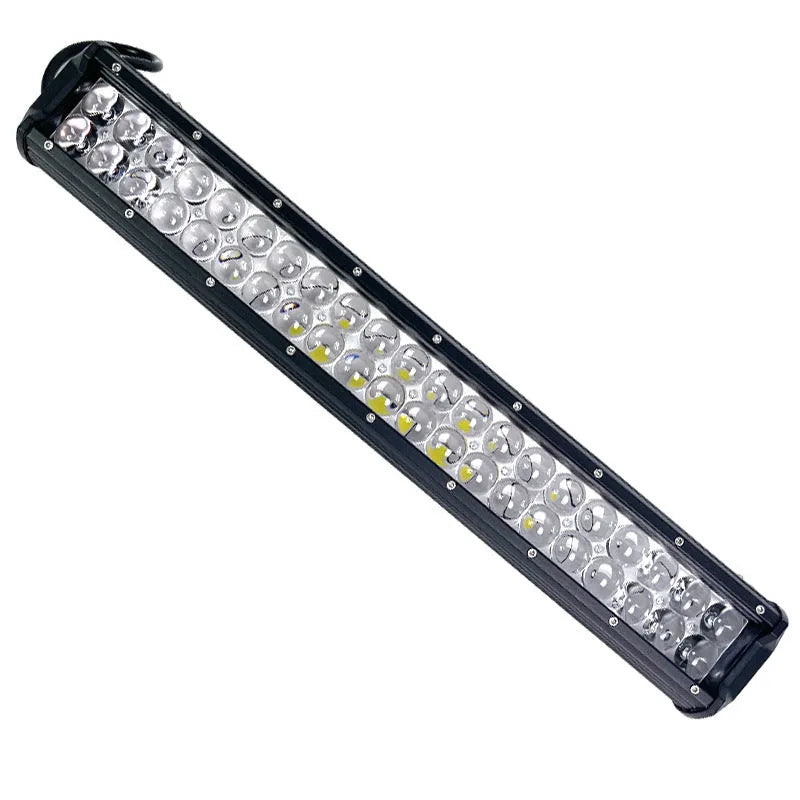 126W double row LED strip light bar with aluminium alloy body for off-road vehicle and agricultural machinery