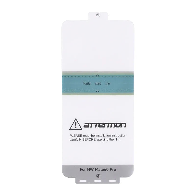 TPU screen protector for Huawei Mate60 phone with application tools
