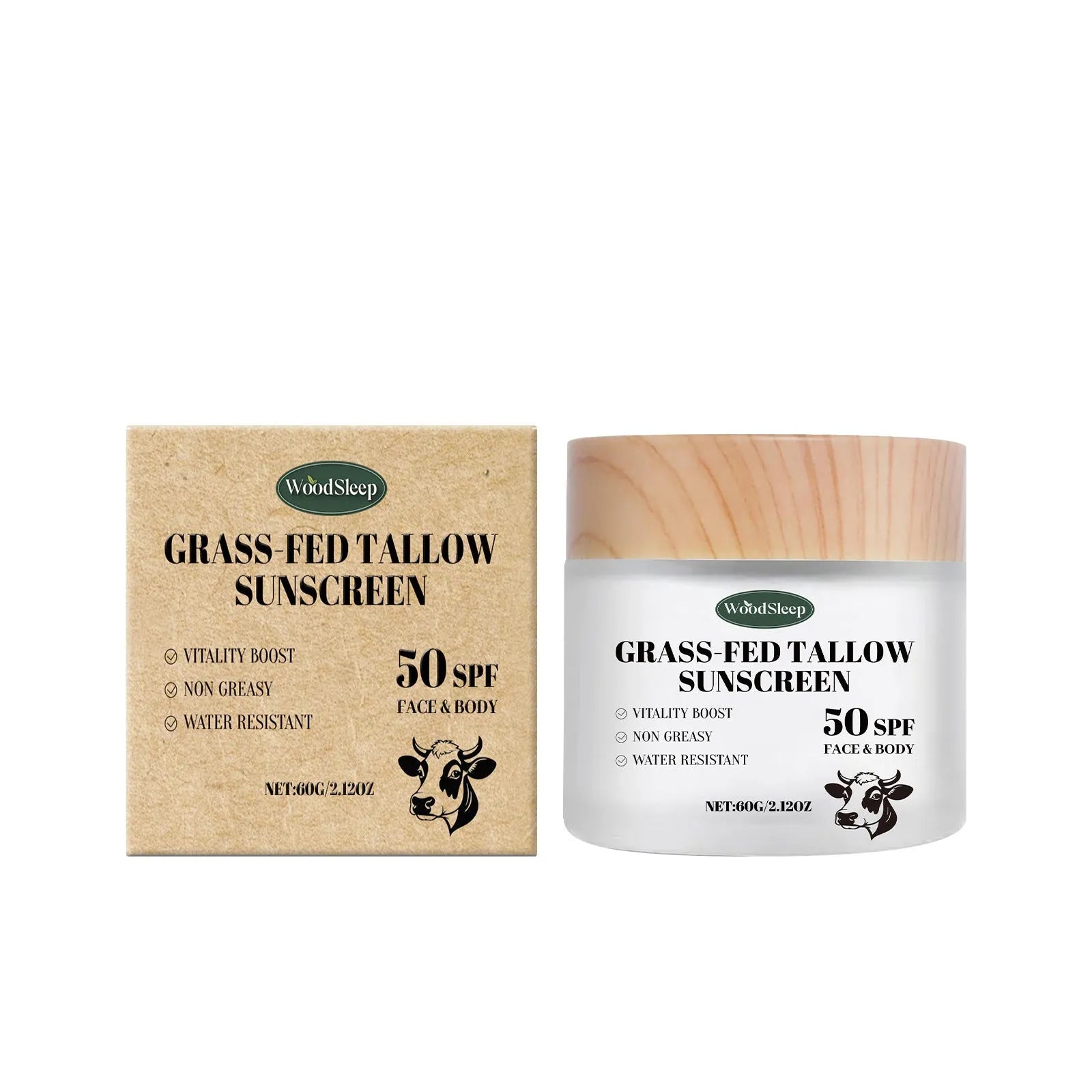Butter moisturising protective cream jar with hyaluronic acid and centella asiatica 60g