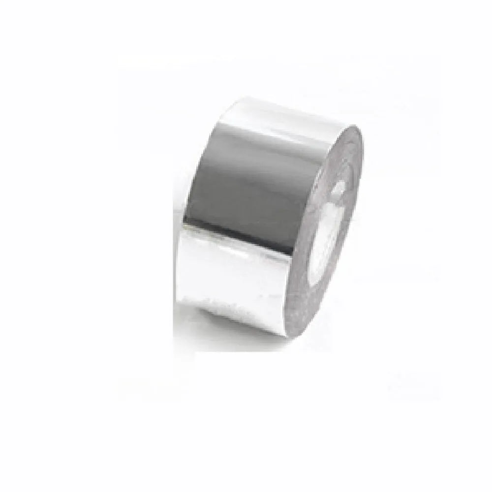 Roll of electrochemical aluminium hot stamping foil for leather and plastic branding applications
