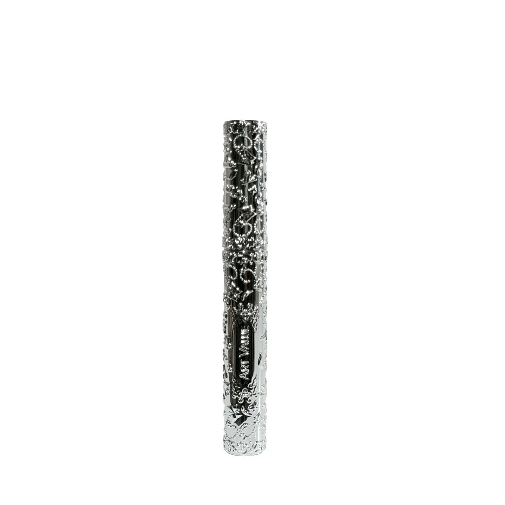 Velvet Mist Lip Mud Matte Lipstick tube showing six shade options from rose to brown.