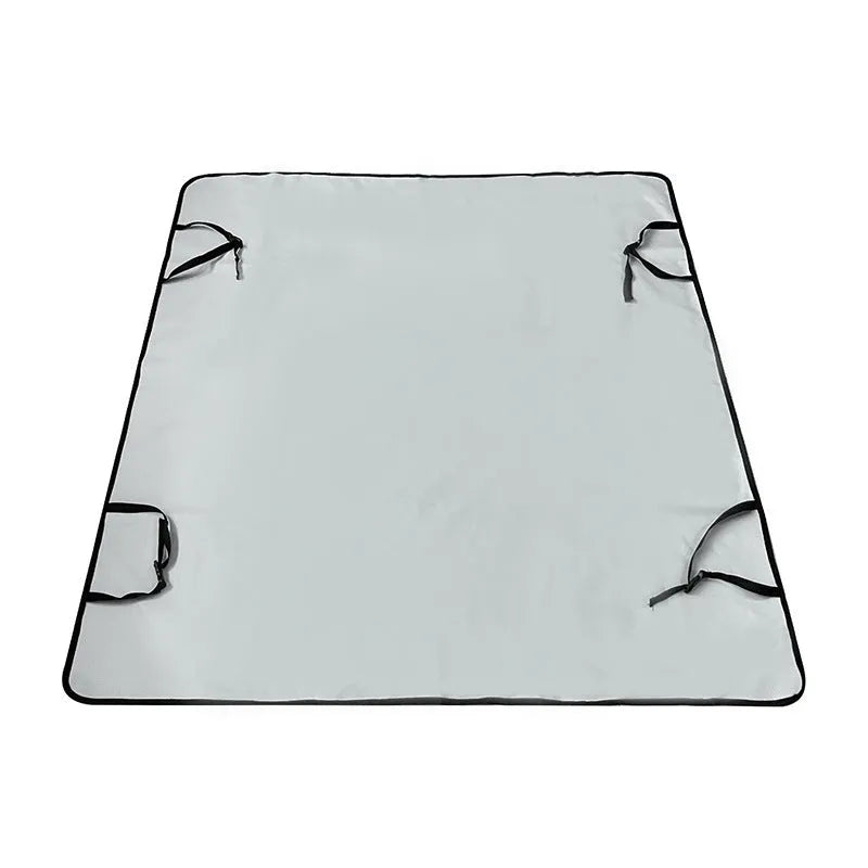 Car pet mat rear seat protector for dogs with water resistant cloth material