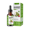 60ml bottle of Annona Prickly Fruit and Lychee liquid drops for adult consumption