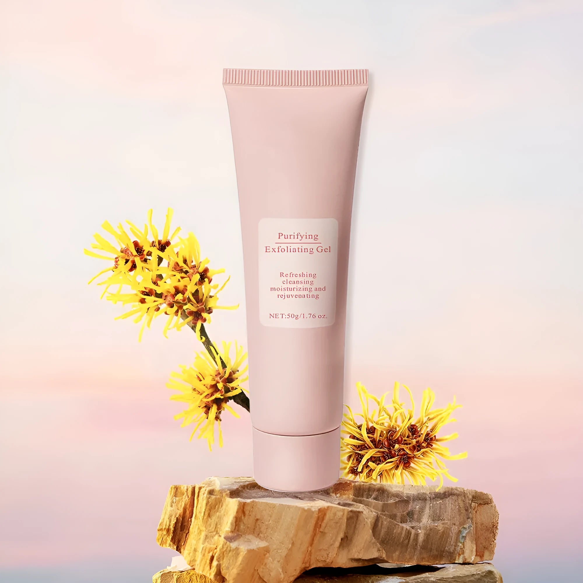 Moisturising facial exfoliating gel in 132g size for universal skincare use