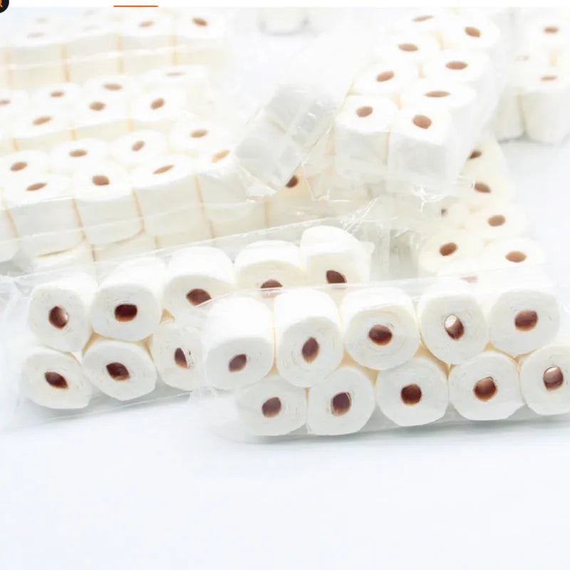 Simulated tissue roll paper model with 30x15x80mm dimensions for children's role-play activities