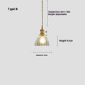 American retro style small droplight pendant light in a choice of six colours