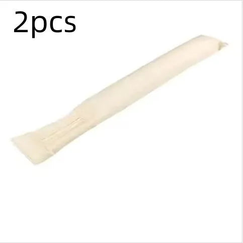 Leather-look PU car seat gap filler strip in black, beige, brown, and grey colours.