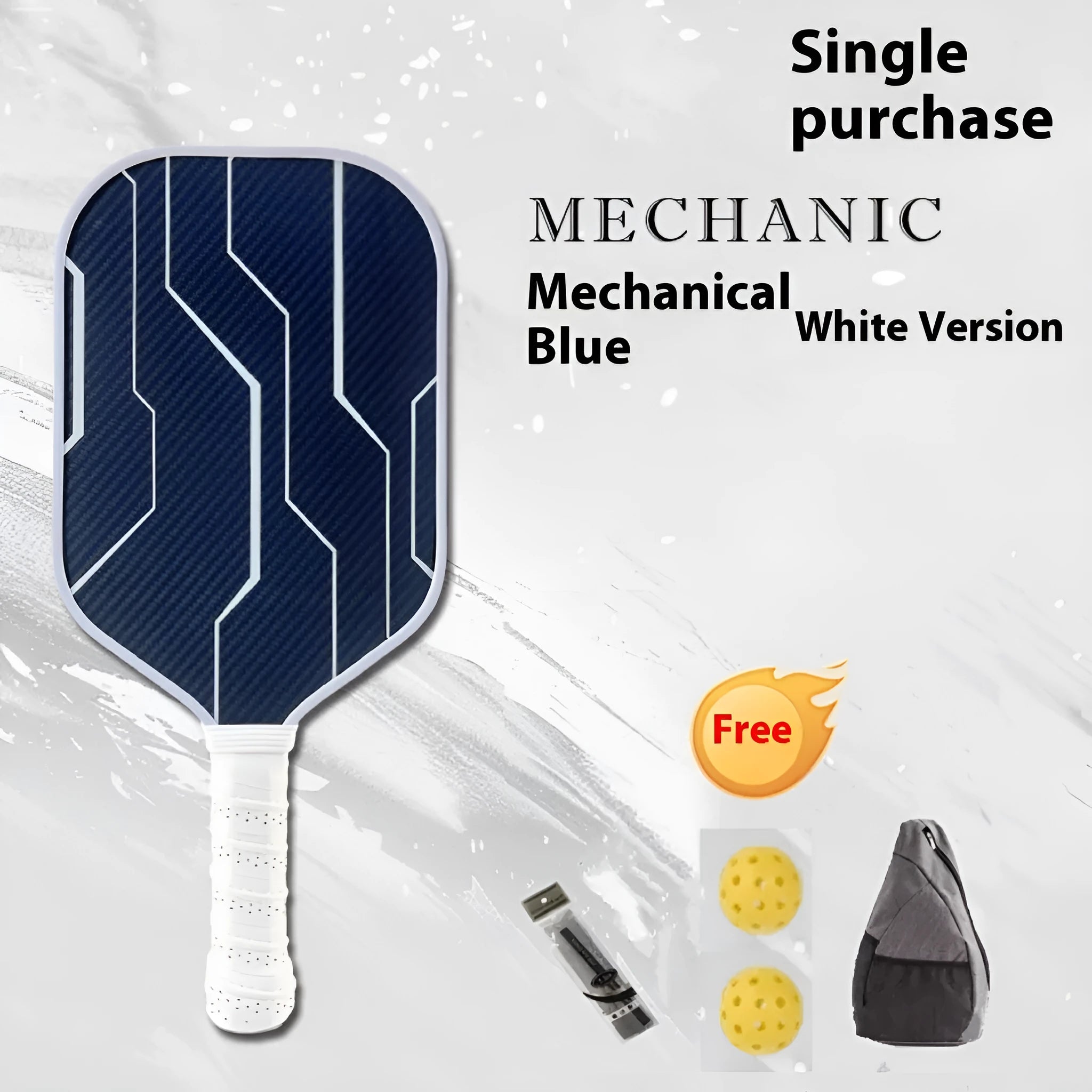 Peak Kevlar carbon fiber frosted table tennis racket plate with diagonal bag and balls in multi-colour options