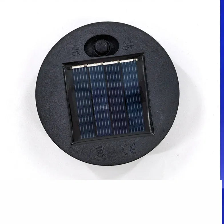 Oval LED battery box accessory for solar lithium highlight lamp, 2x7cm, IP44, three light colour options