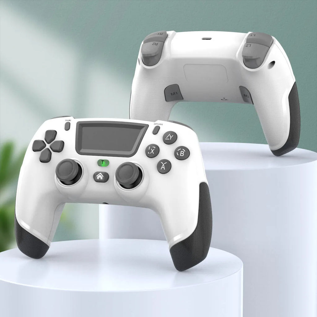 Fruit green wireless PS4 Bluetooth controller for PC, mobile phone, and Switch gaming