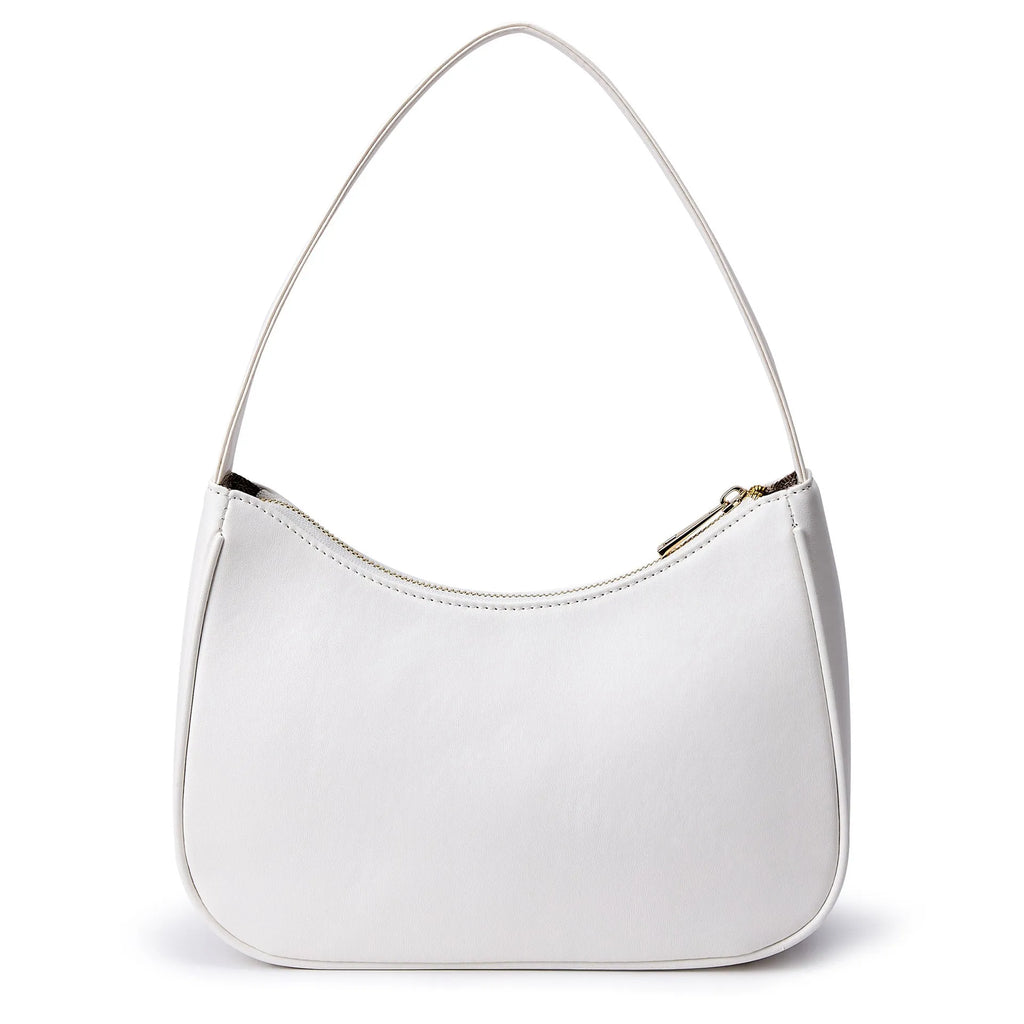 Retro waterproof shoulder bag in various colours with adjustable strap for crossbody wear