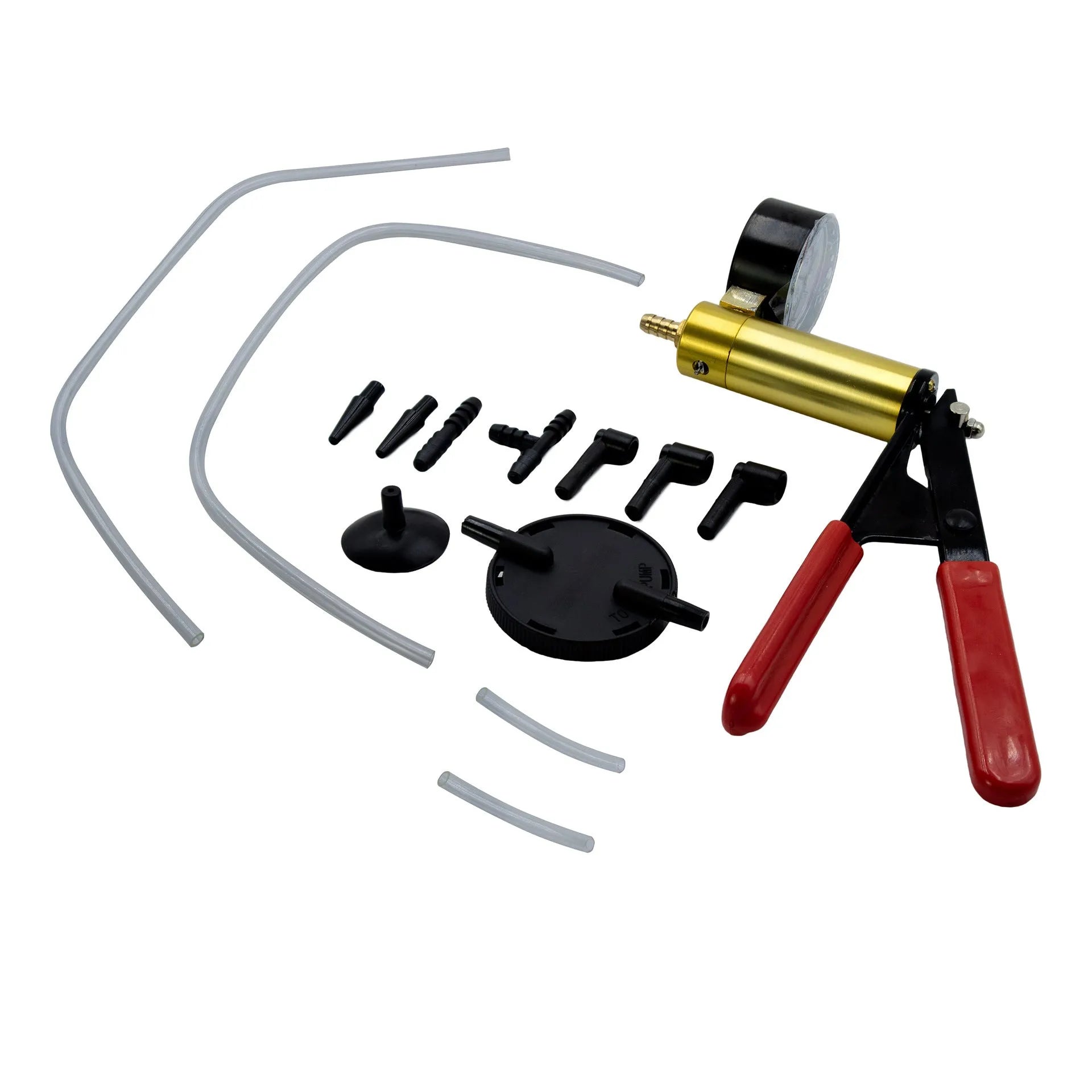 Aluminium alloy manual vacuum air blow gun with precision nozzle for automotive repair cleaning
