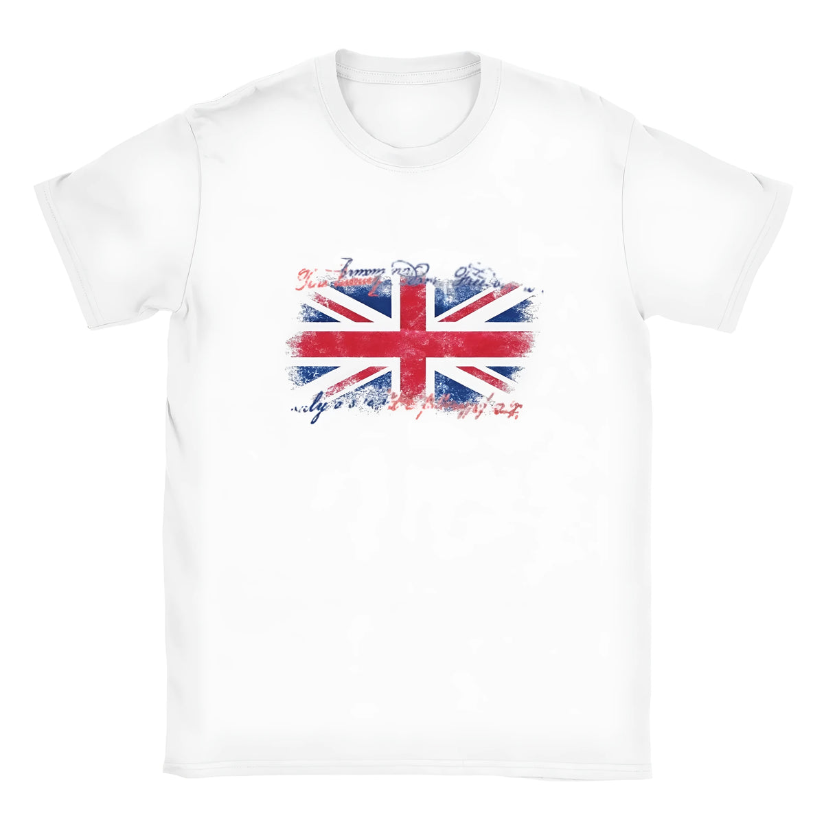 Men's white short sleeve top with 3D digital print, round neck and loose pullover fit, sizes S-3XL