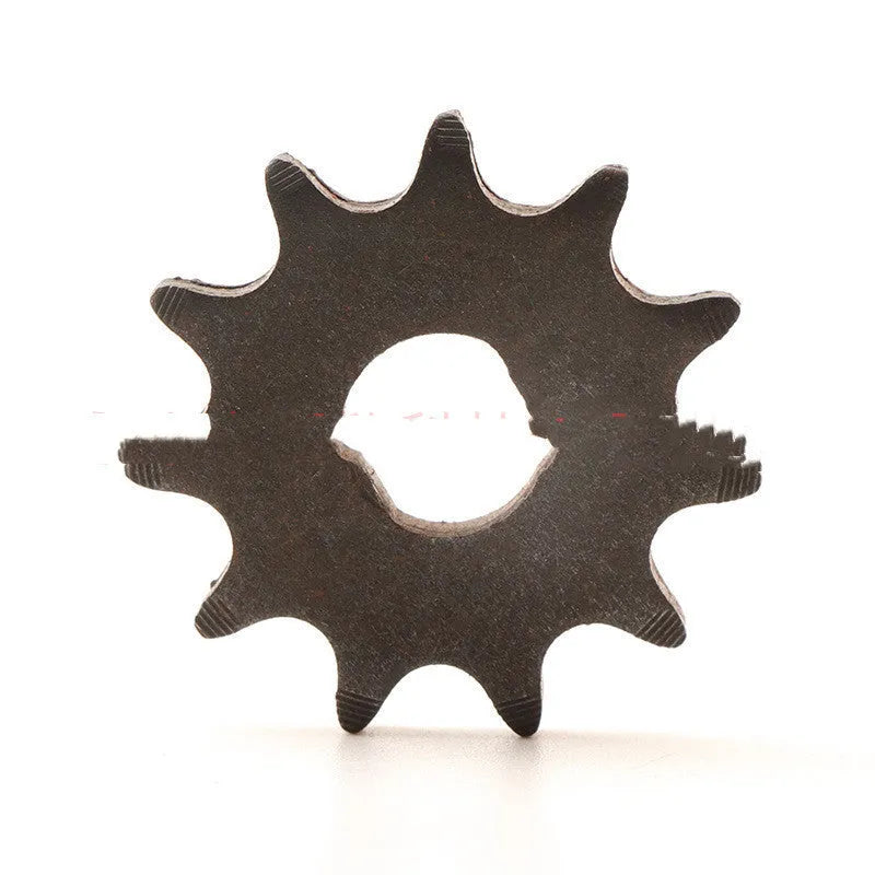 Cast iron motorcycle gear with 11 non-circular teeth for 25hT8F chain systems