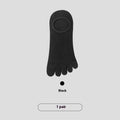 Men's five-finger boneless invisible socks in modal fabric showing antibacterial and moisture-wicking properties
