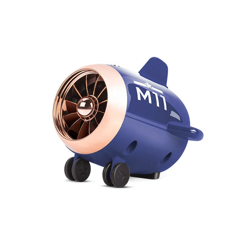Mini wireless Bluetooth speaker in various colours showing compact 85mm × 75mm × 70mm design