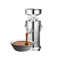 Stainless steel electric sesame paste grinding machine with 100mm wheel for household use