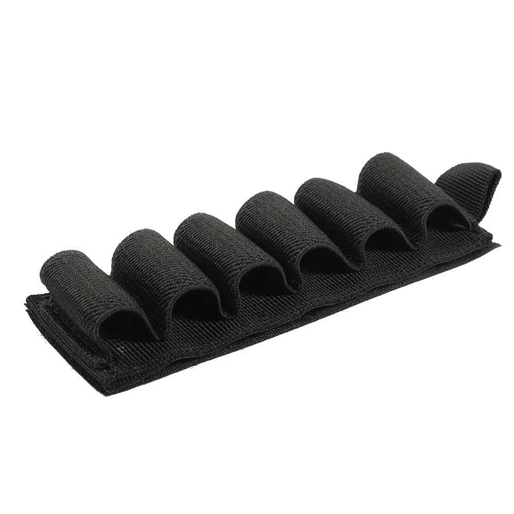 Tactical six-hole loose sticker organiser bag in 1000D nylon, shown in army green colour.