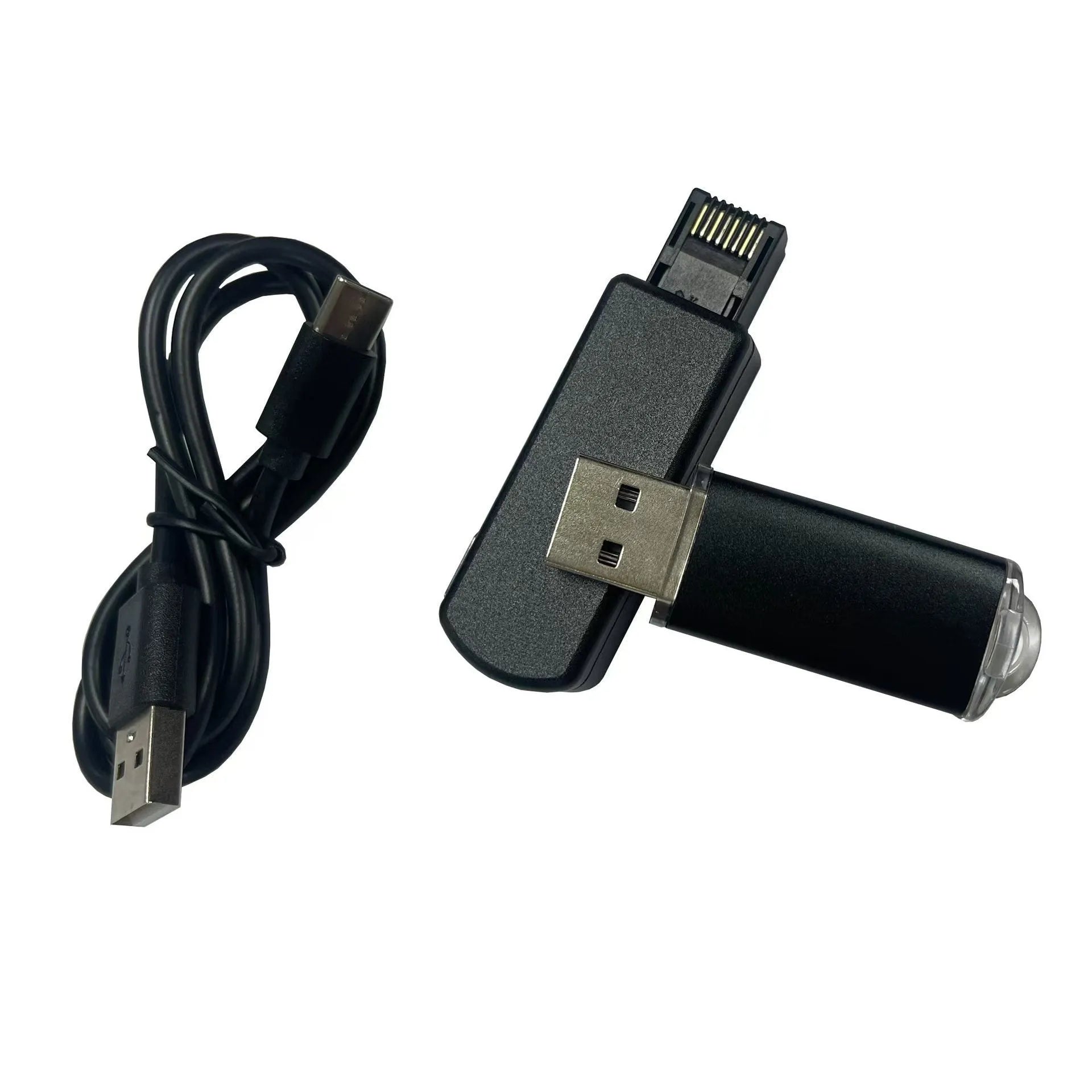 Black JB Tool USB adapter for PS4 system modification with alloy construction and data cable.