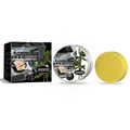100g tin of car coating wax and a square applicator sponge for paint protection.