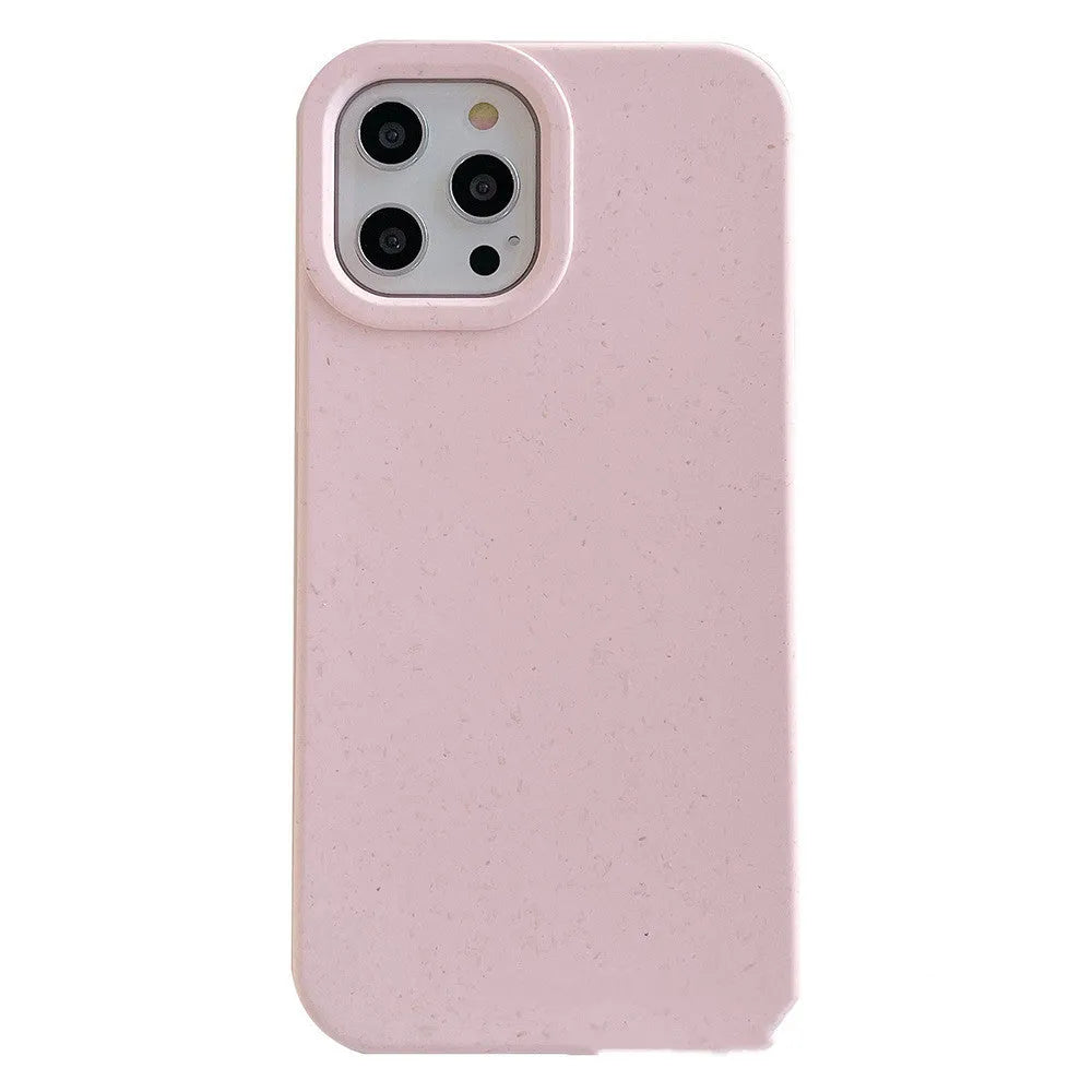 A wheat straw fibre composite phone case for iPhone 14 Pro Max in multiple colour options on a white background.