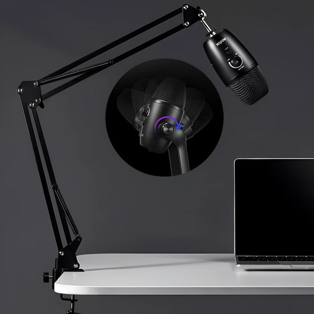 Black K Song wireless noise-cancelling microphone for mobile phone and computer karaoke