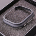 Carbon fibre aramid fibre watch case in matte black for 49mm smartwatch