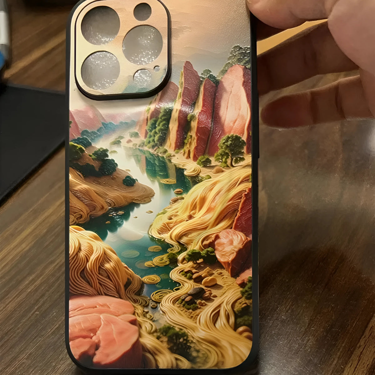 iPhone 13 Pro magnetic phone case in Image Colour with full package protective coverage