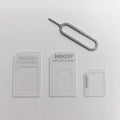 SIM Restore four-in-one adapter set with Nano to Micro and Standard converters plus SIM card ejector pin