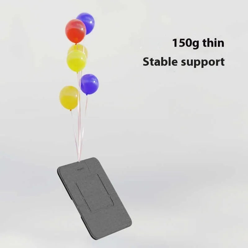 Multi angle lightweight folding magnetic flat bracket for 9.7-13 inch tablet in Oxford dark black with suction cup mount