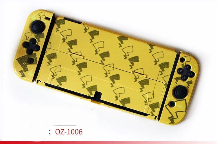 Hard protective case for Nintendo Switch OLED console with various shell pattern options