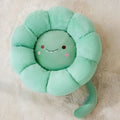 Cat nest cushion pet bed in green dinosaur pattern with PV velvet material