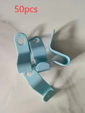 Plastic closet stack hanger hook 6-pack PP material 6x2cm for wardrobe organisation