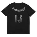 Men's casual T-shirt in chemical fibre blending fabric with round neck and short sleeves