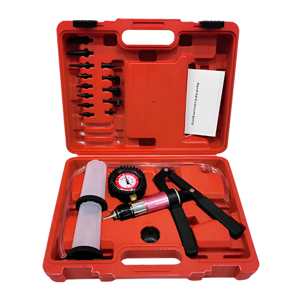 Aluminium alloy manual vacuum air blow gun with precision nozzle for automotive repair cleaning