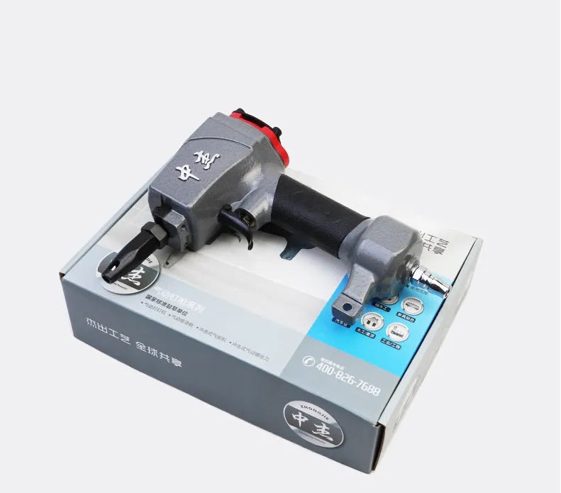 DK30 metal pneumatic punching gun for fabric and leather rivet holes.