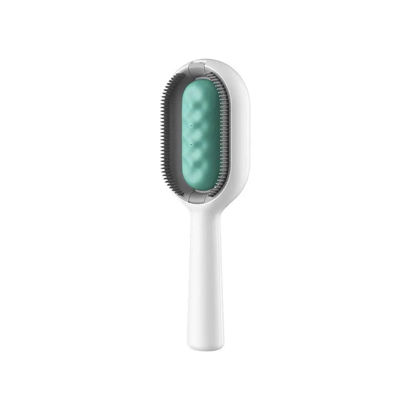 Large floating dog hair comb with ABS silicone construction for bath-time grooming