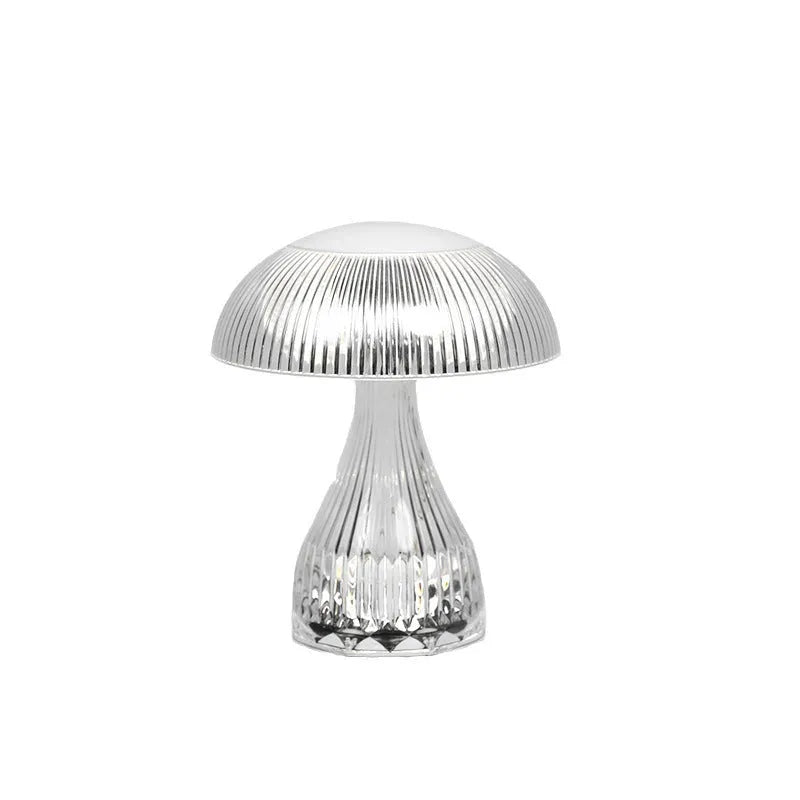 USB rechargeable table lamp with three colour modes and 20x16cm acrylic body