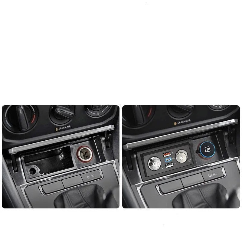 QC3.0 fast car charger for cigarette lighter socket in Lavida Pola Weiling vehicles