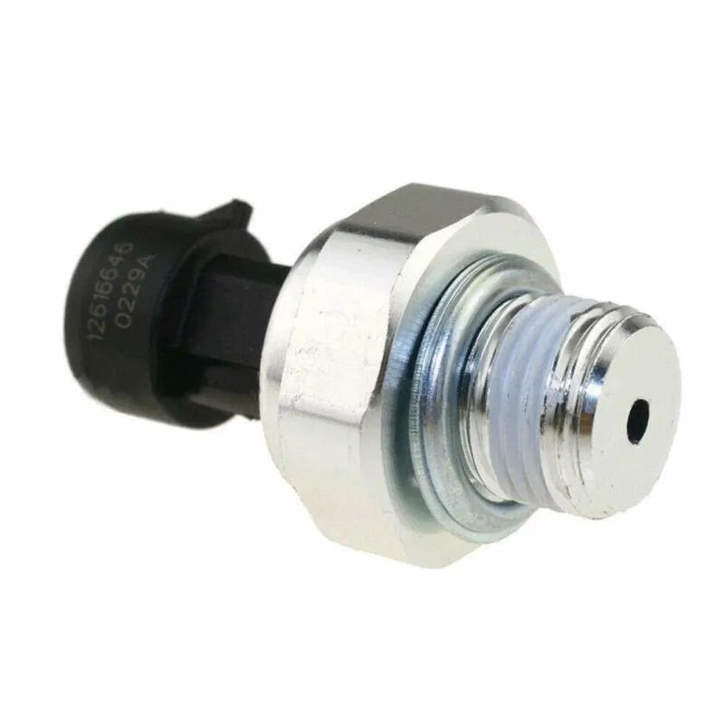Oil pressure sensor replacement part for Buick and Chevrolet cars.