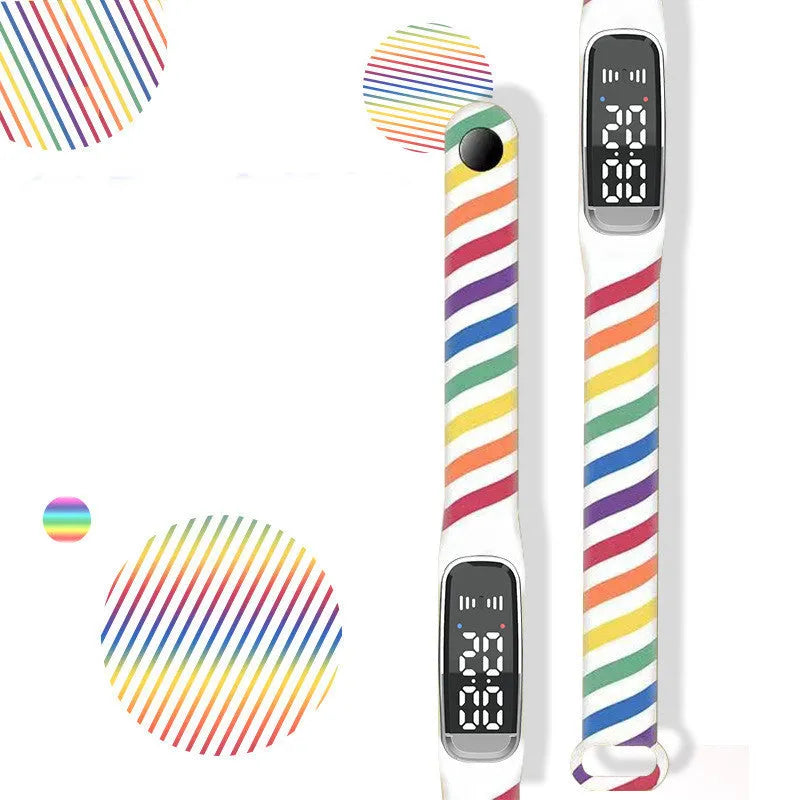 Black and white ultrasonic mosquito repellent bracelet for pregnancy and baby protection with USB charging cable