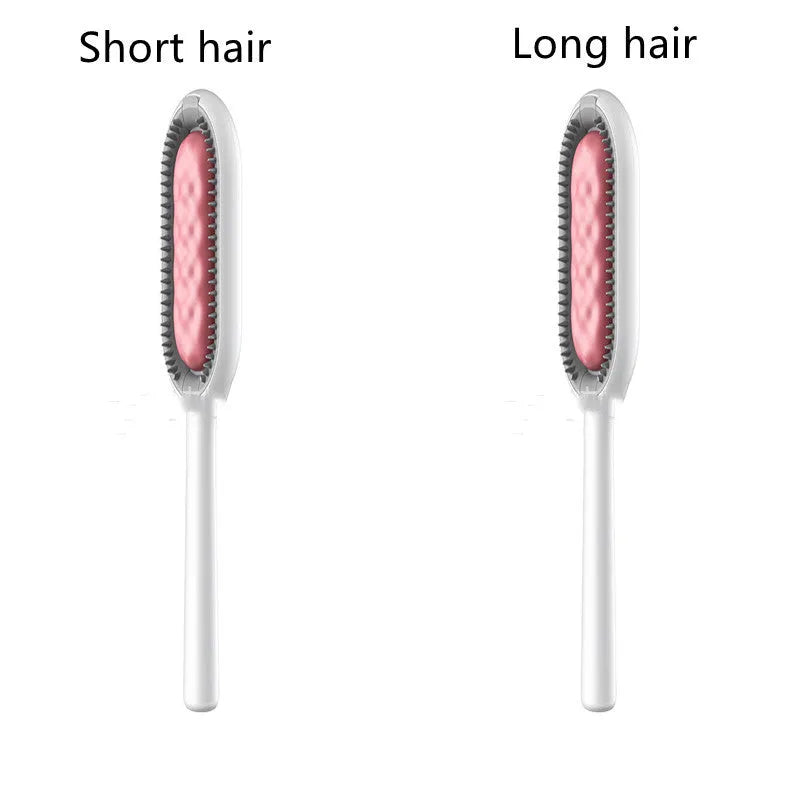 Green plastic pet hair removal comb with disposable adhesive wipes for cats and dogs